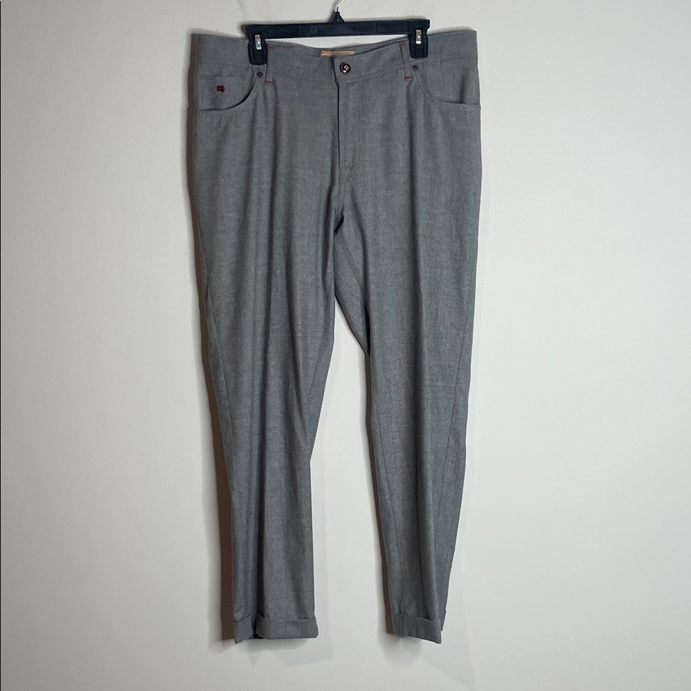Marco Pescarolo | Men’s Grey Nerano M18 Dress Pants Size 56 US 40